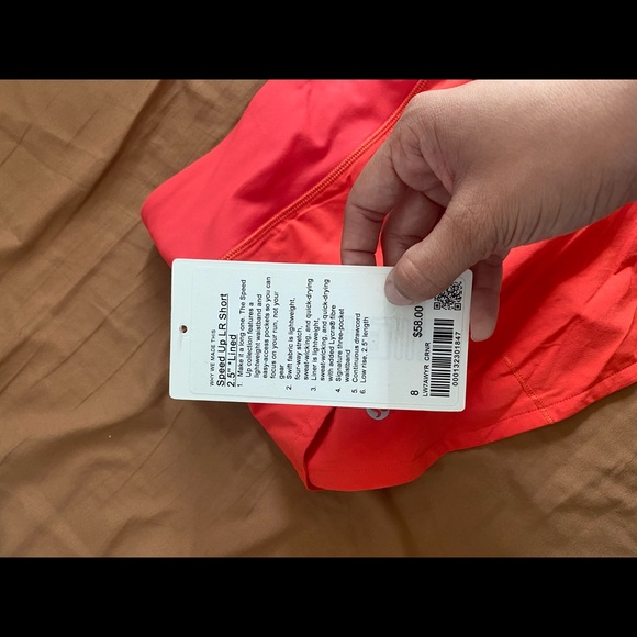 Lululemon Speed Up LR Short 2.5” *lined - Picture 4 of 4